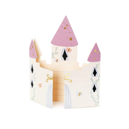 6 Einladungskarten - Castle
