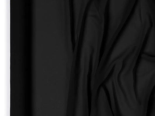 1 Chiffon-Läufer - Schwarz